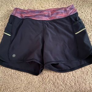 Athleta navy shorts